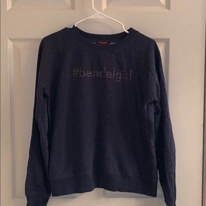 Henri Bendel Fleece Sweatshirt. Size Small/Medium.
